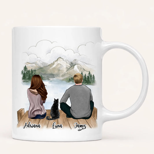 Personalised Cat Mug | Life Is Better with a cat