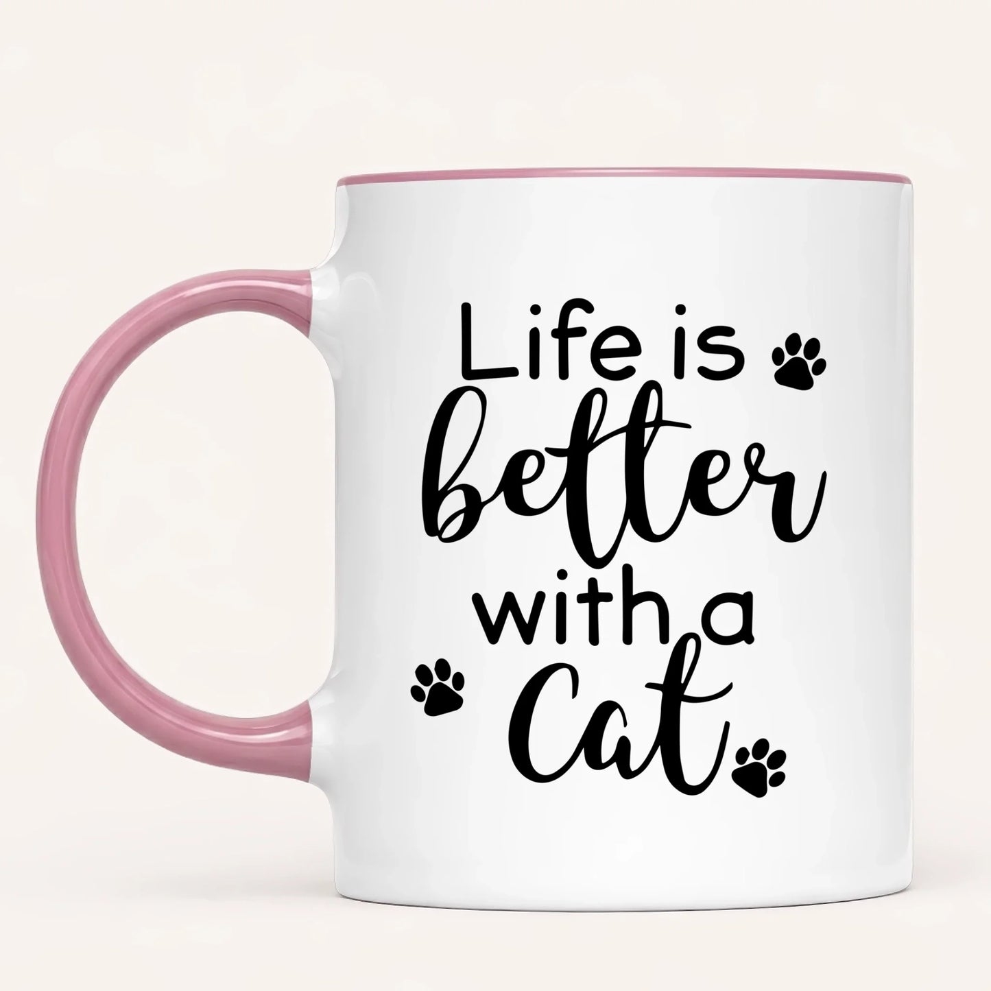 Personalised Cat Dad Mug | Up to 3