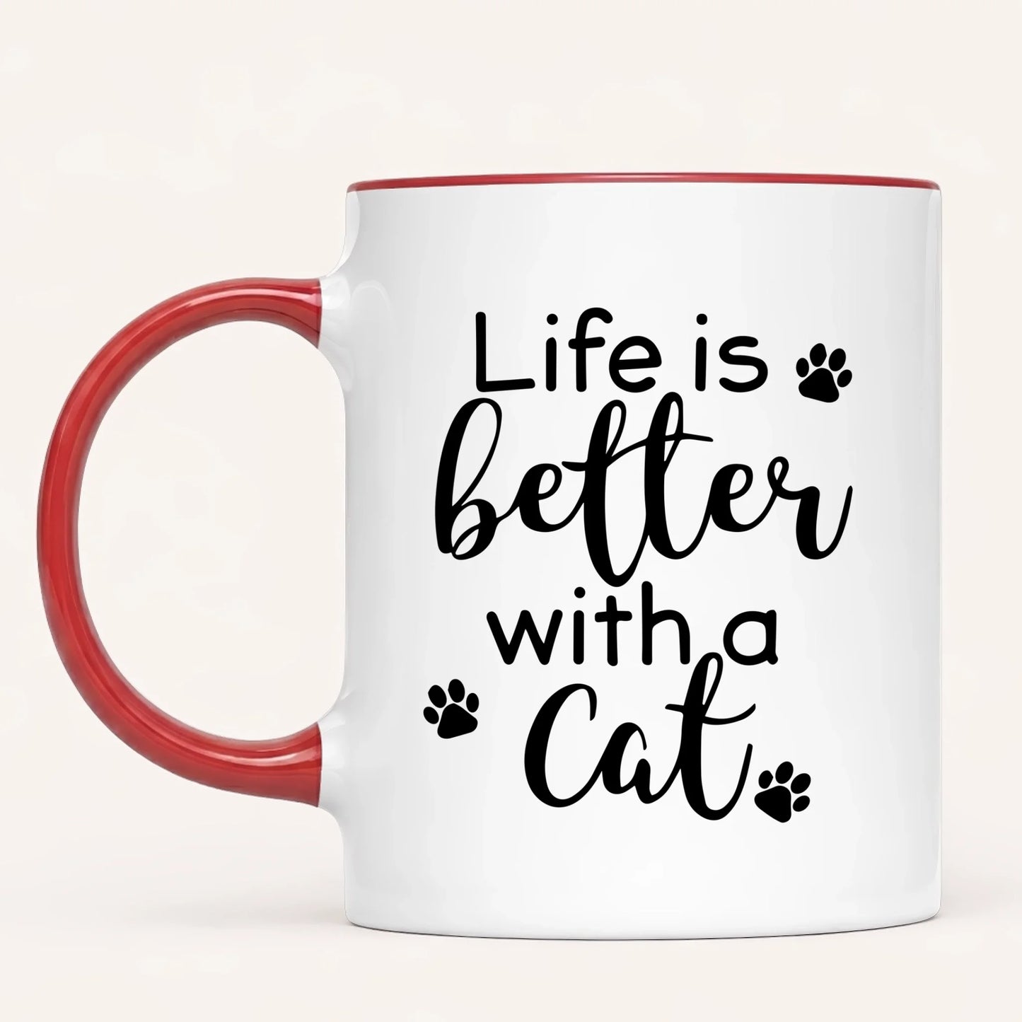 Personalised Cat Dad Mug | Up to 3