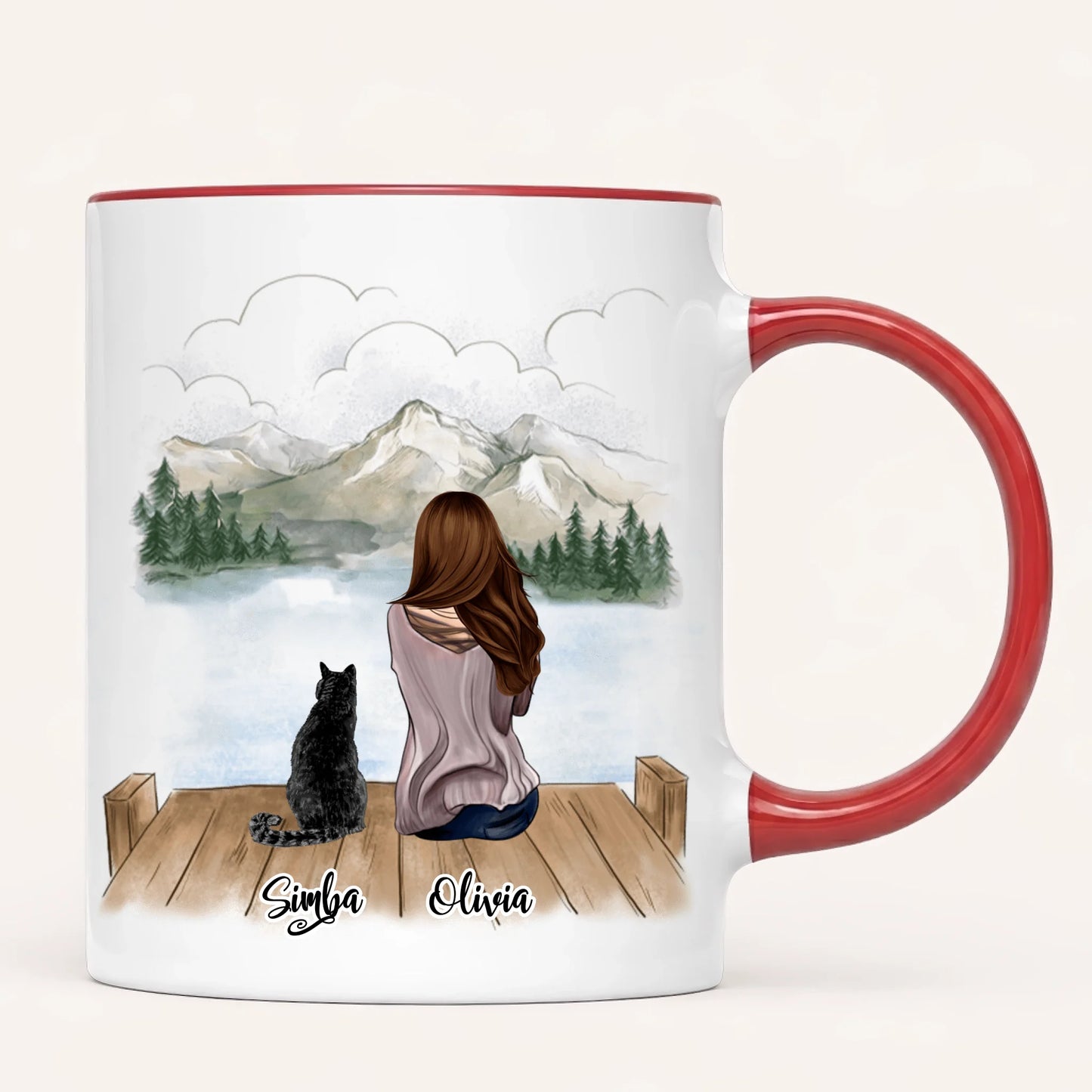 Personalised Cat Mum Mug | You Had Me at Meow