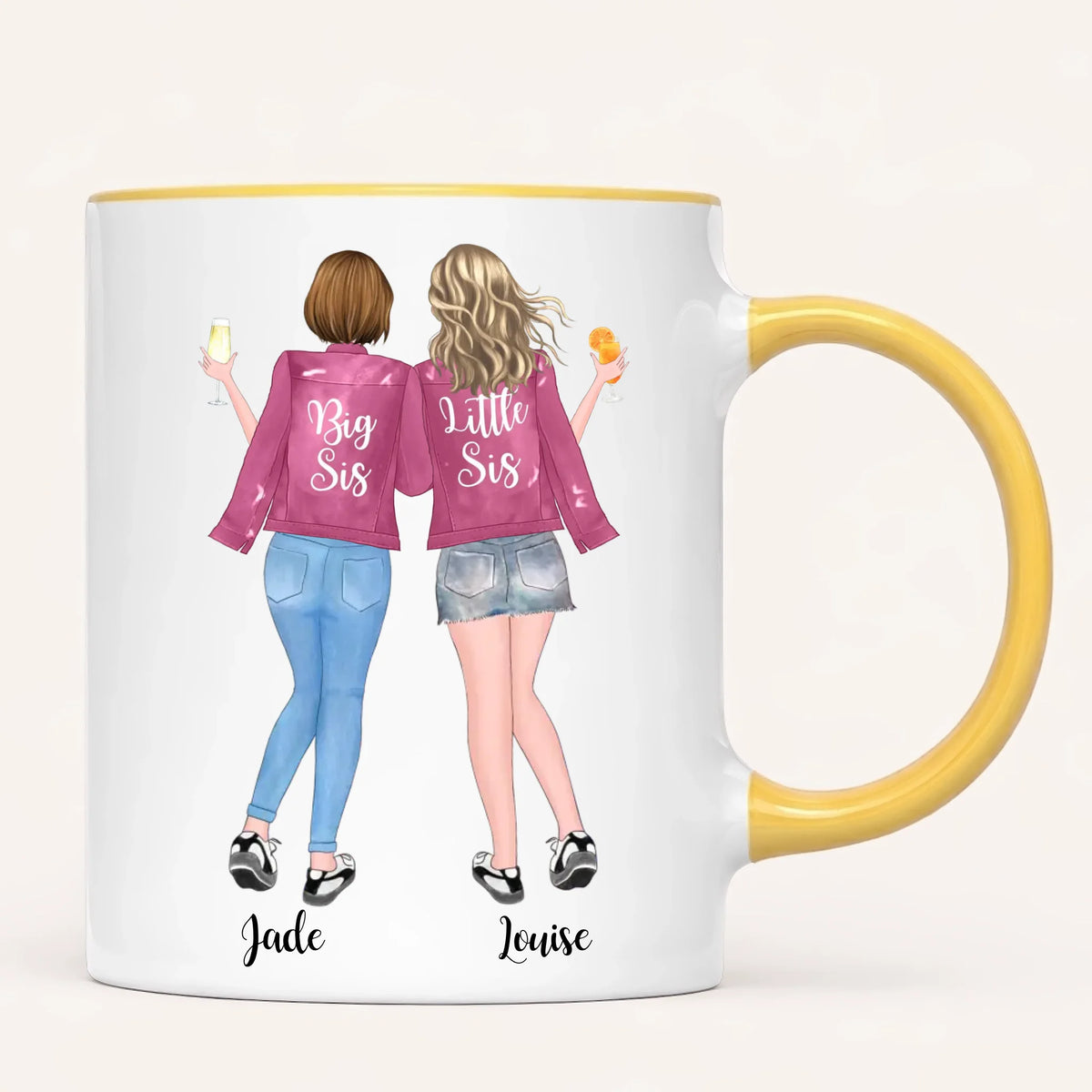 Personalised Sister Mug | Up to 5