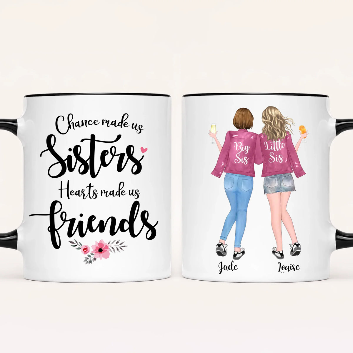 Personalised Sister Mug | Up to 5