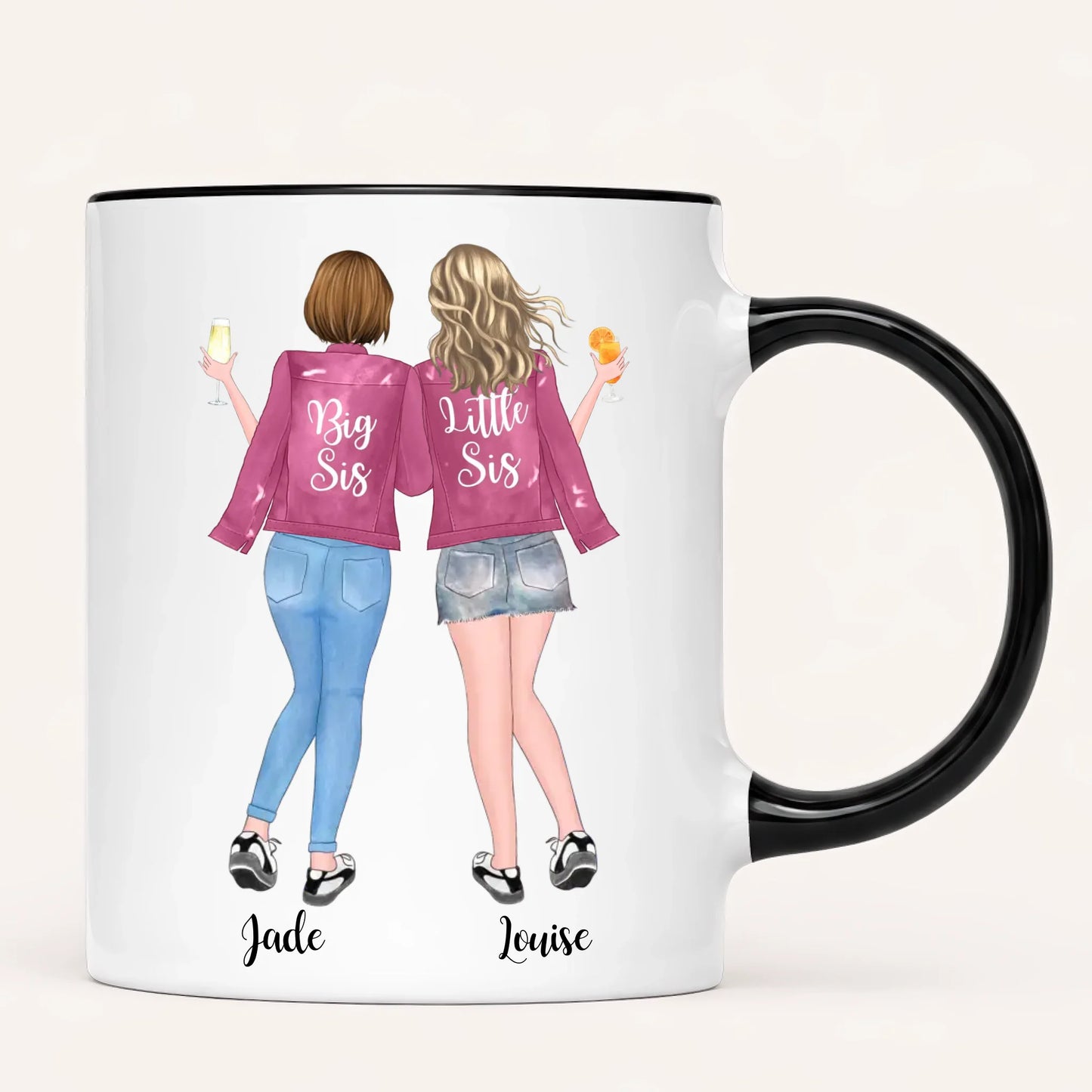 Personalised Sister Mug | Up to 5