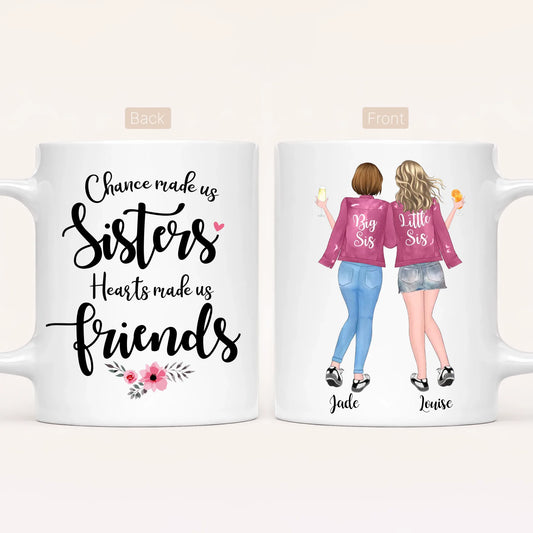 Personalised Sisters Mug | Up to 5 Sisters