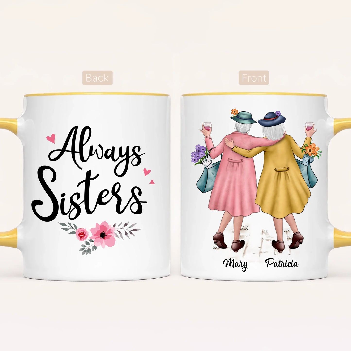 Personalised Sister Mug | Always Sisters