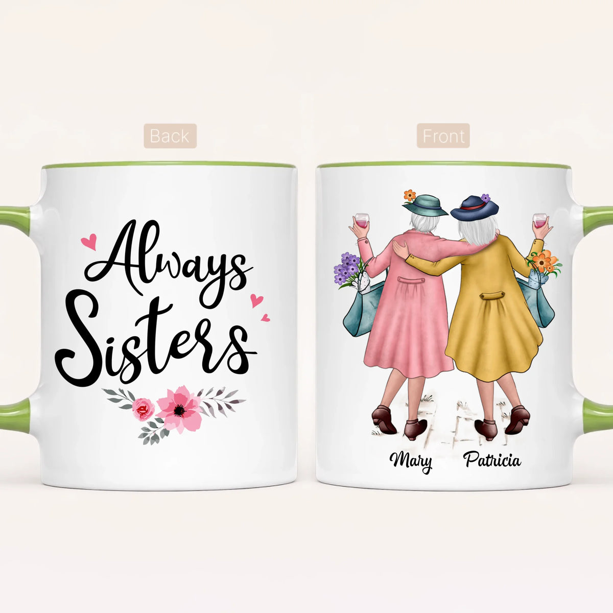 Personalised Sister Mug | Always Sisters