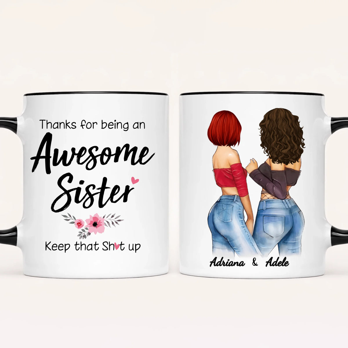Personalised Sister Mug | Awesome Sister