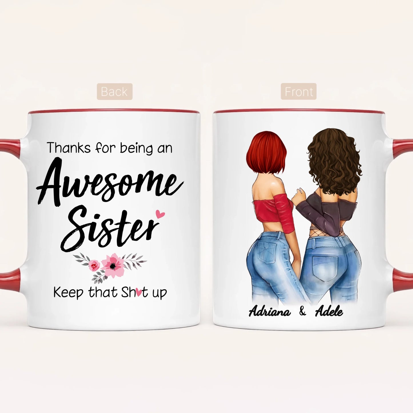 Personalised Sister Mug | Awesome Sister
