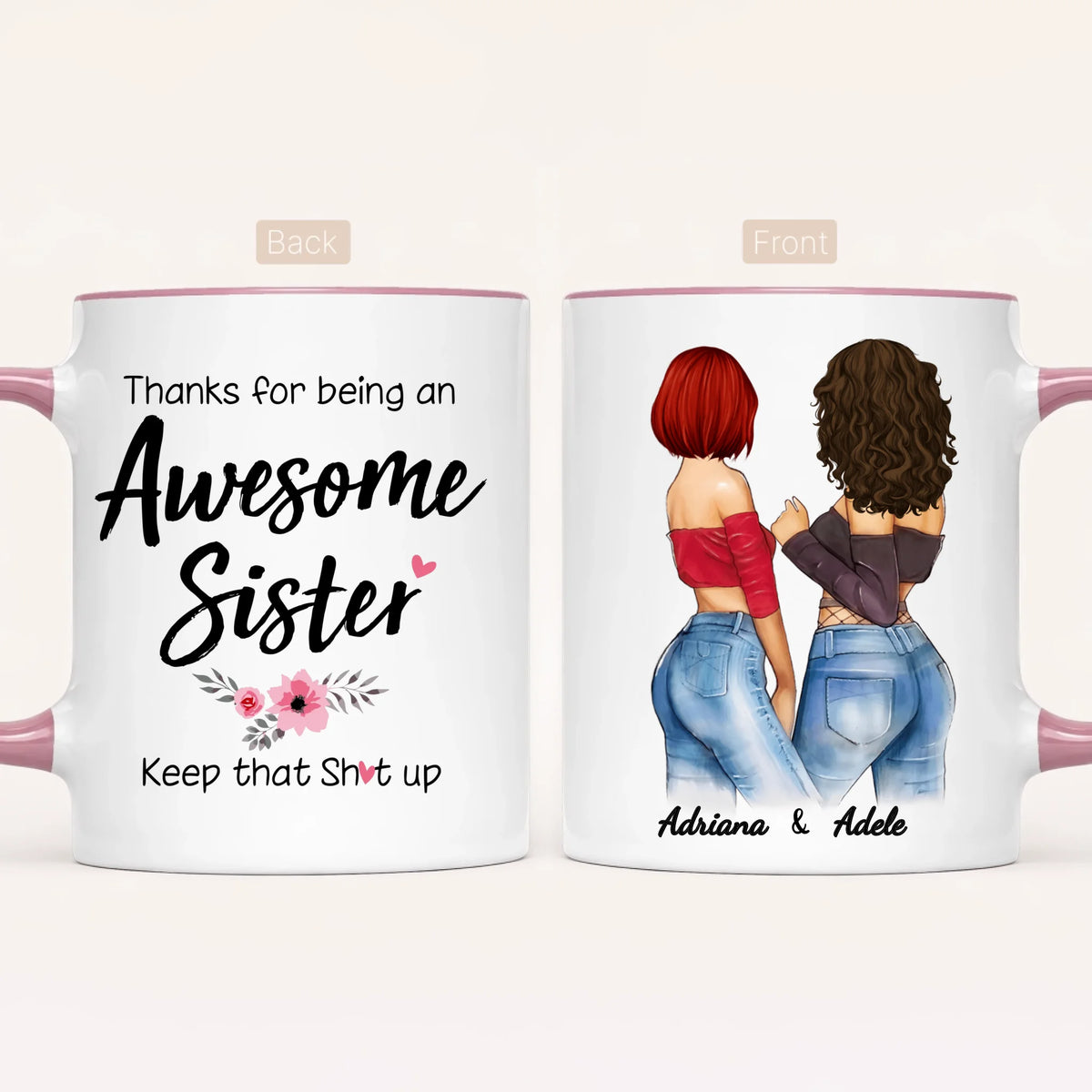 Personalised Sister Mug | Awesome Sister
