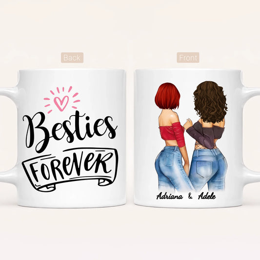 Personalised Besties Mug | Besties Forever