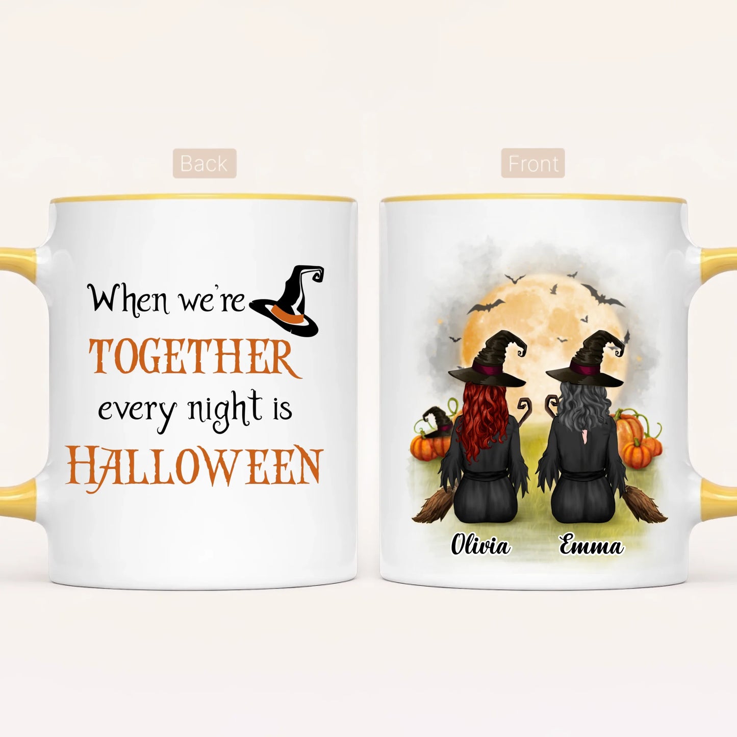 Personalised Witches Mug | Every Night is Halloween
