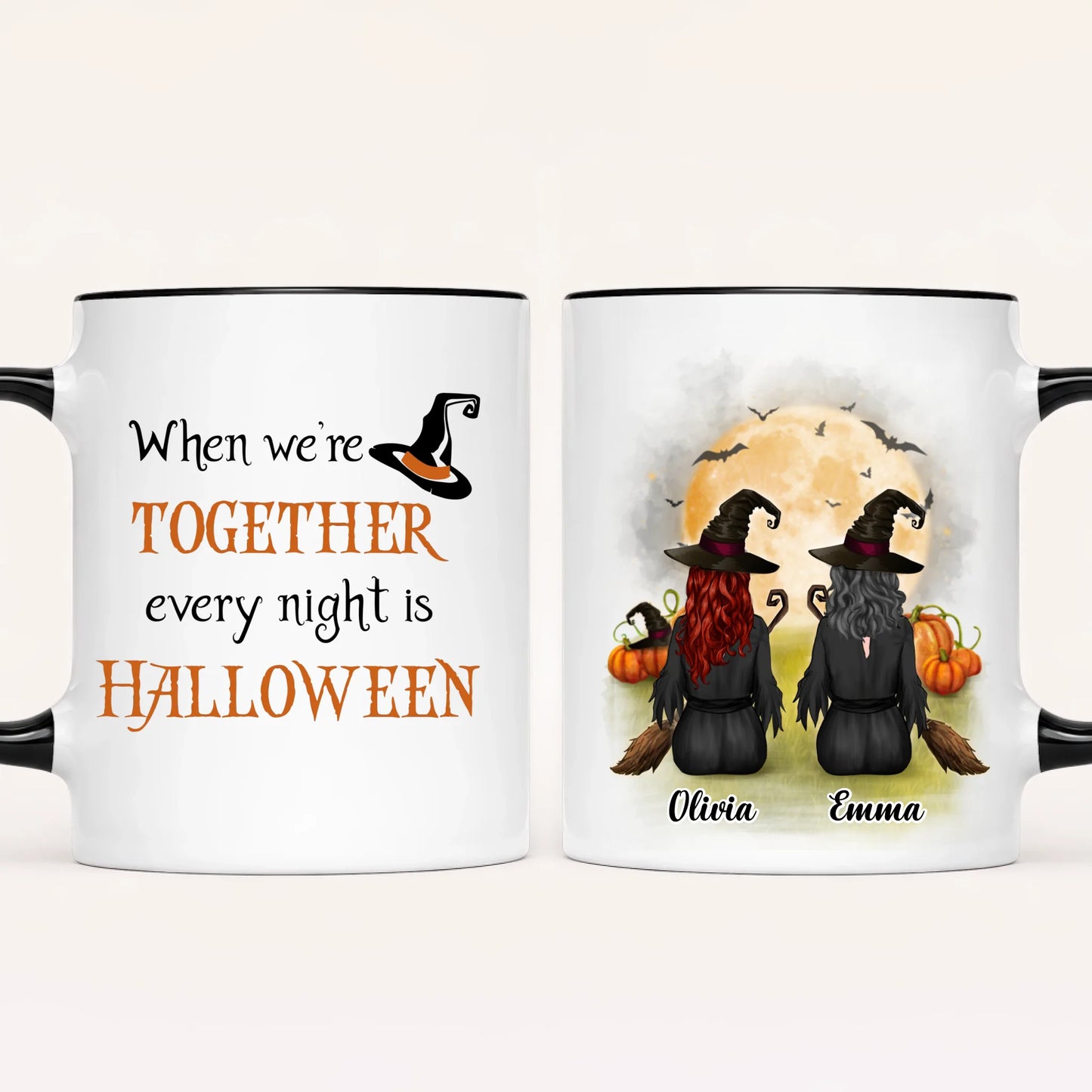 Personalised Witches Mug | Every Night is Halloween