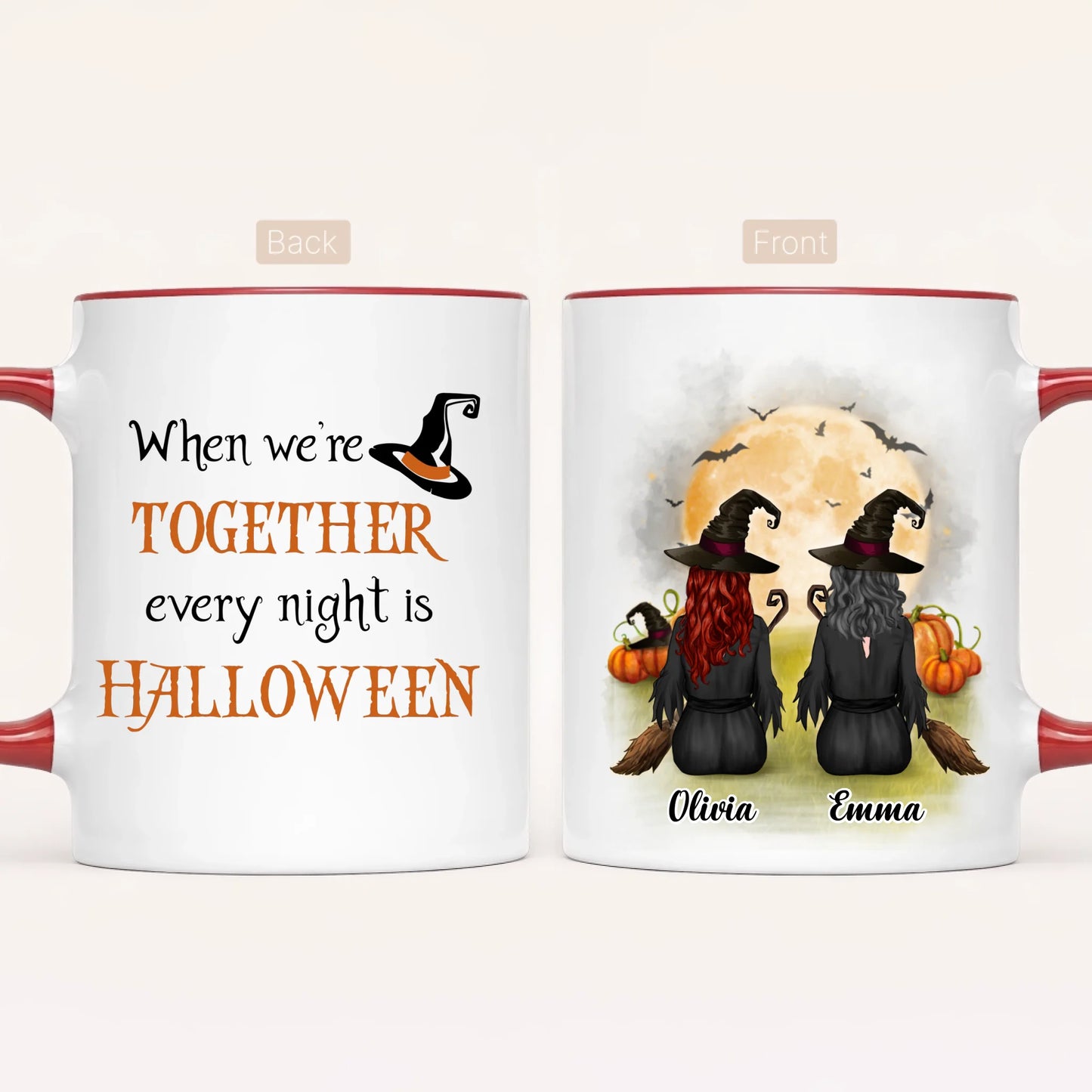 Personalised Witches Mug | Every Night is Halloween