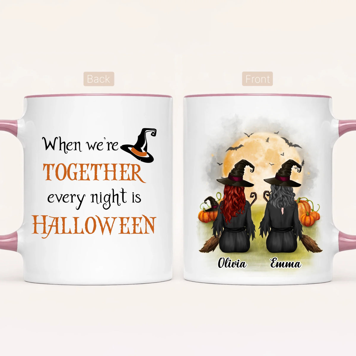 Personalised Witches Mug | Every Night is Halloween