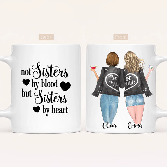 Personalised Best Friends Mug | Up to 4