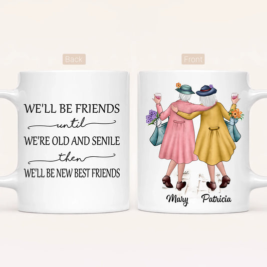 Personalised Friends Mug | Old & Senile