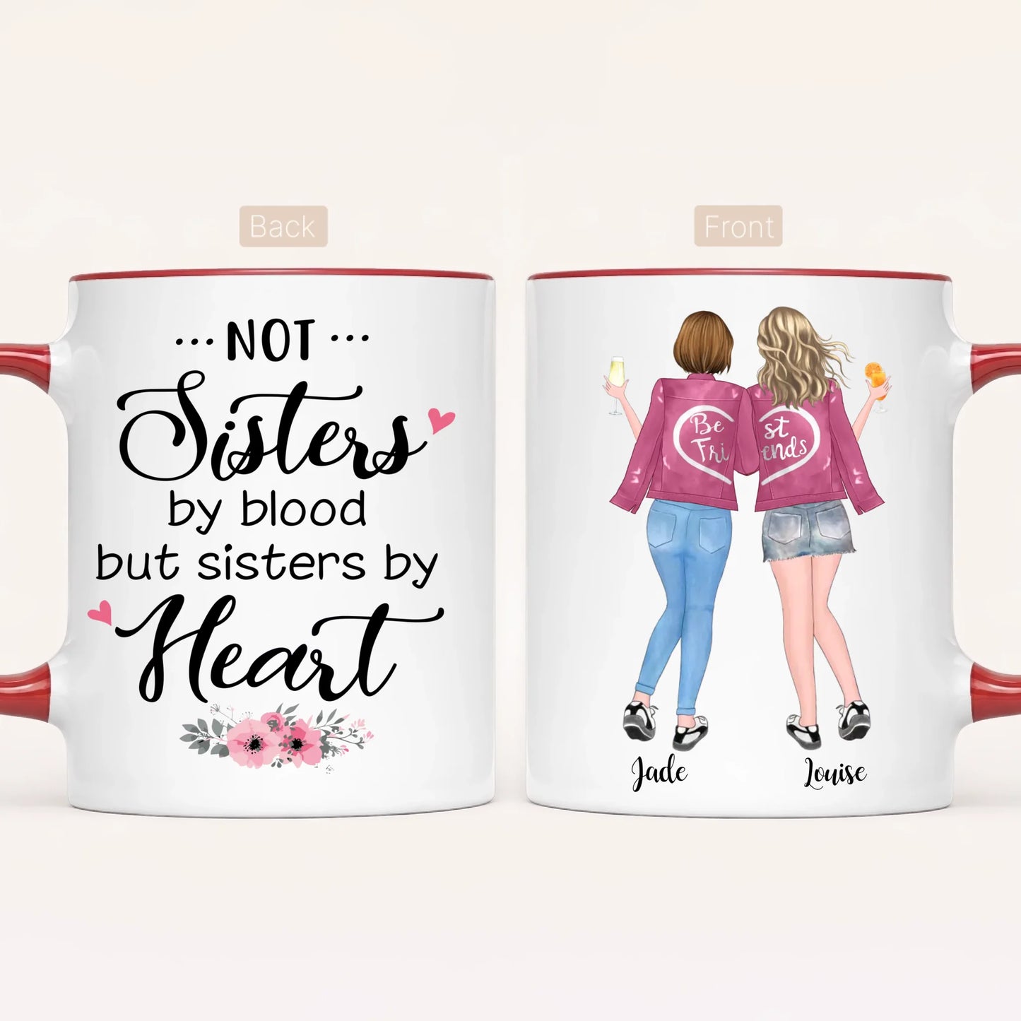 Personalised Best Friends Mug | Up to 5