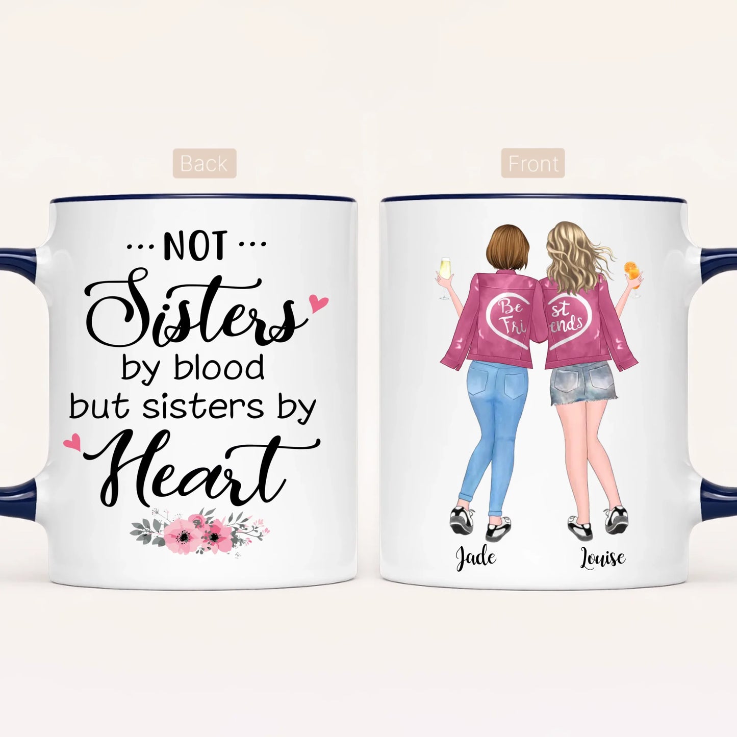Personalised Best Friends Mug | Up to 5