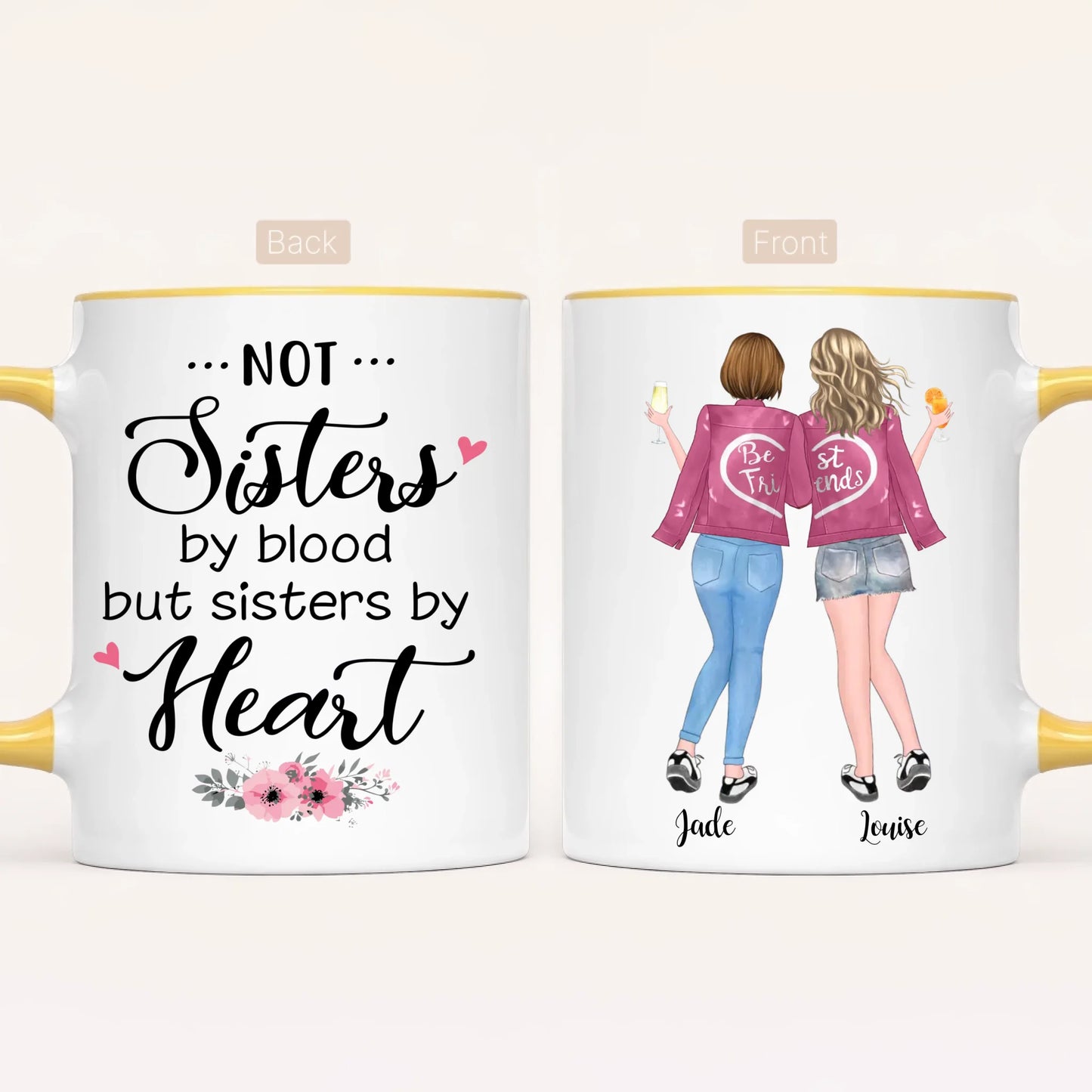 Personalised Best Friends Mug | Up to 5