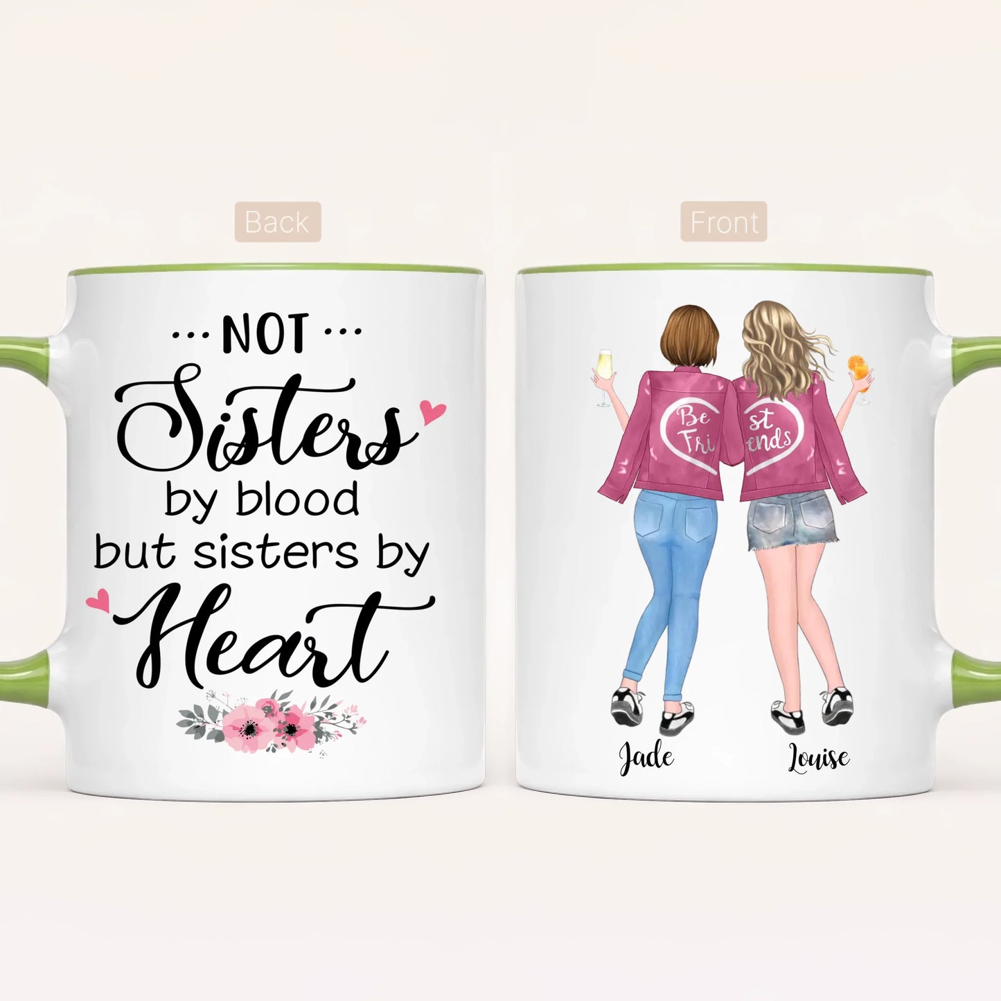 Personalised Best Friends Mug | Up to 5