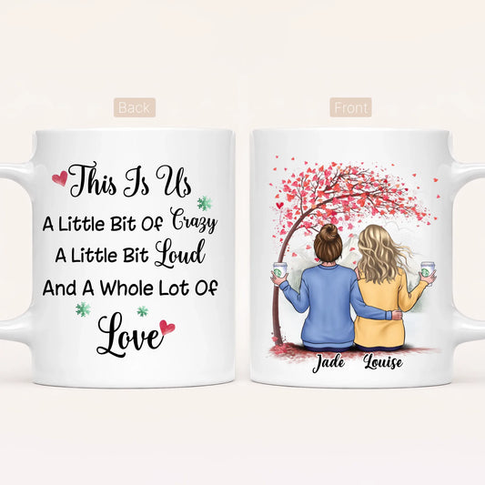 Personalised Best Friends Mug | This Is Us | Up to 6