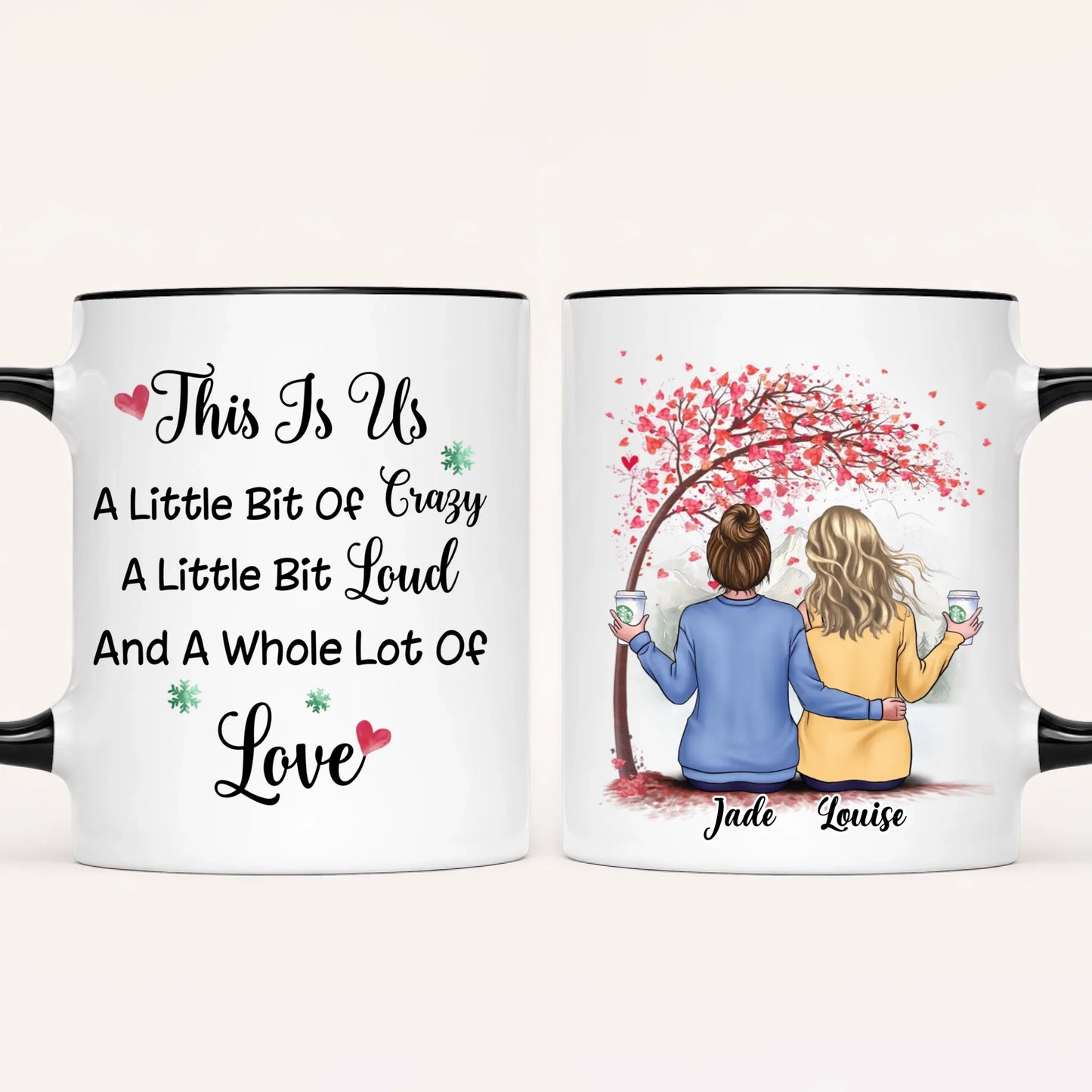 Personalised Best Friends Mug | This Is Us | Up to 6