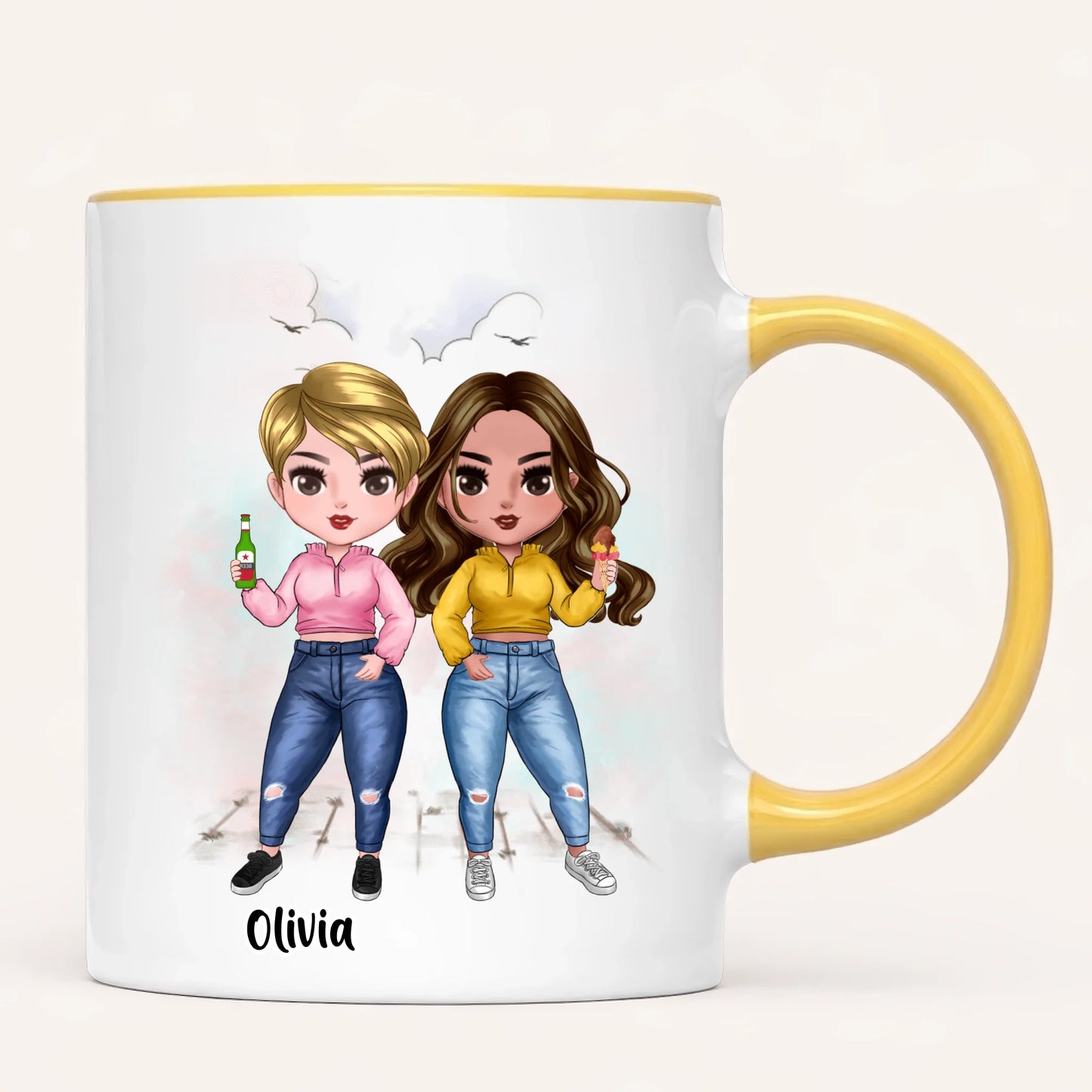 Personalised Best Friends Mug | Up to 7