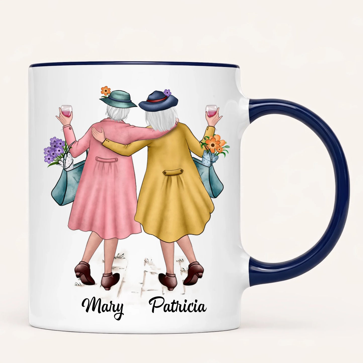 Personalised Friends Mug | Old & Senile