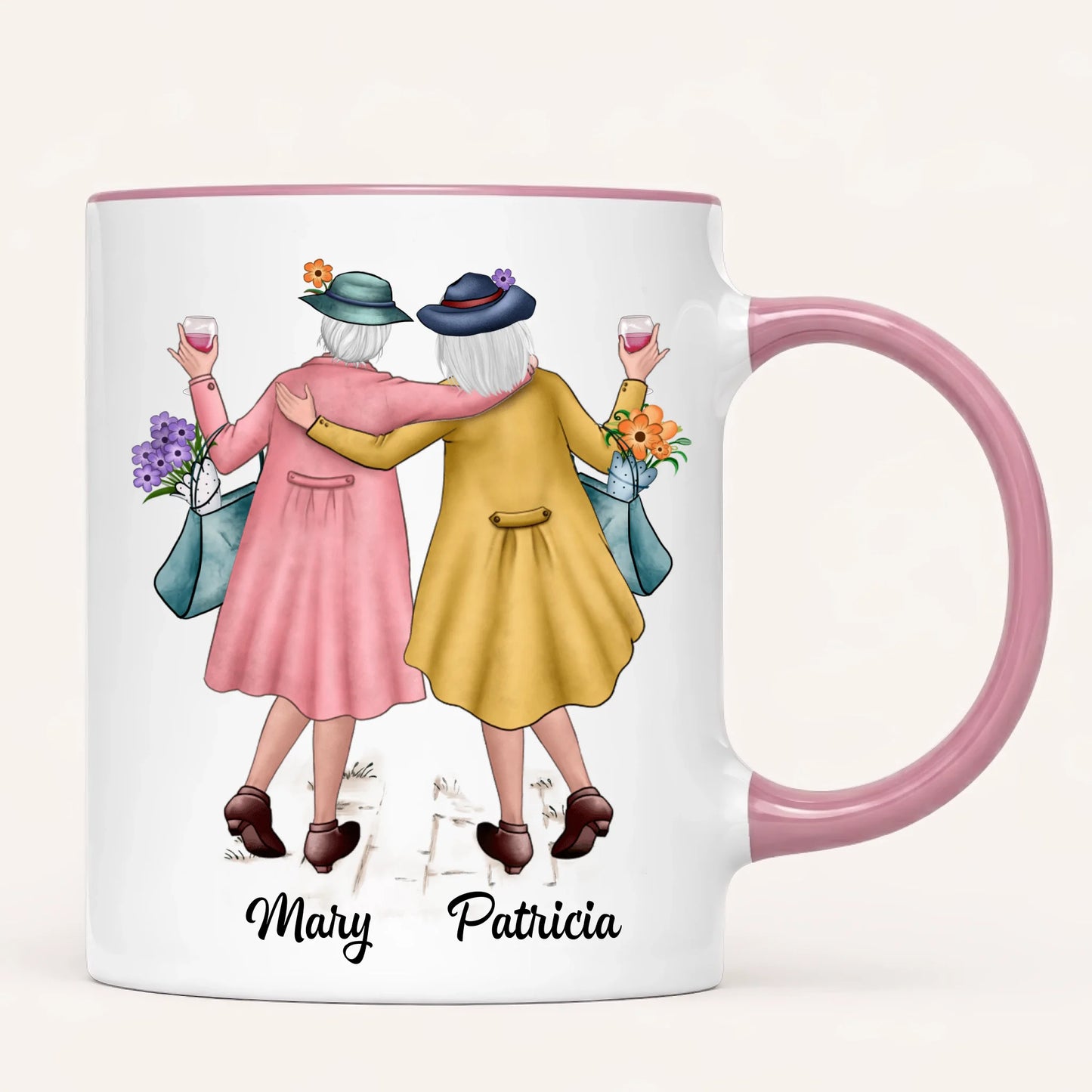 Personalised Friends Mug | Old & Senile