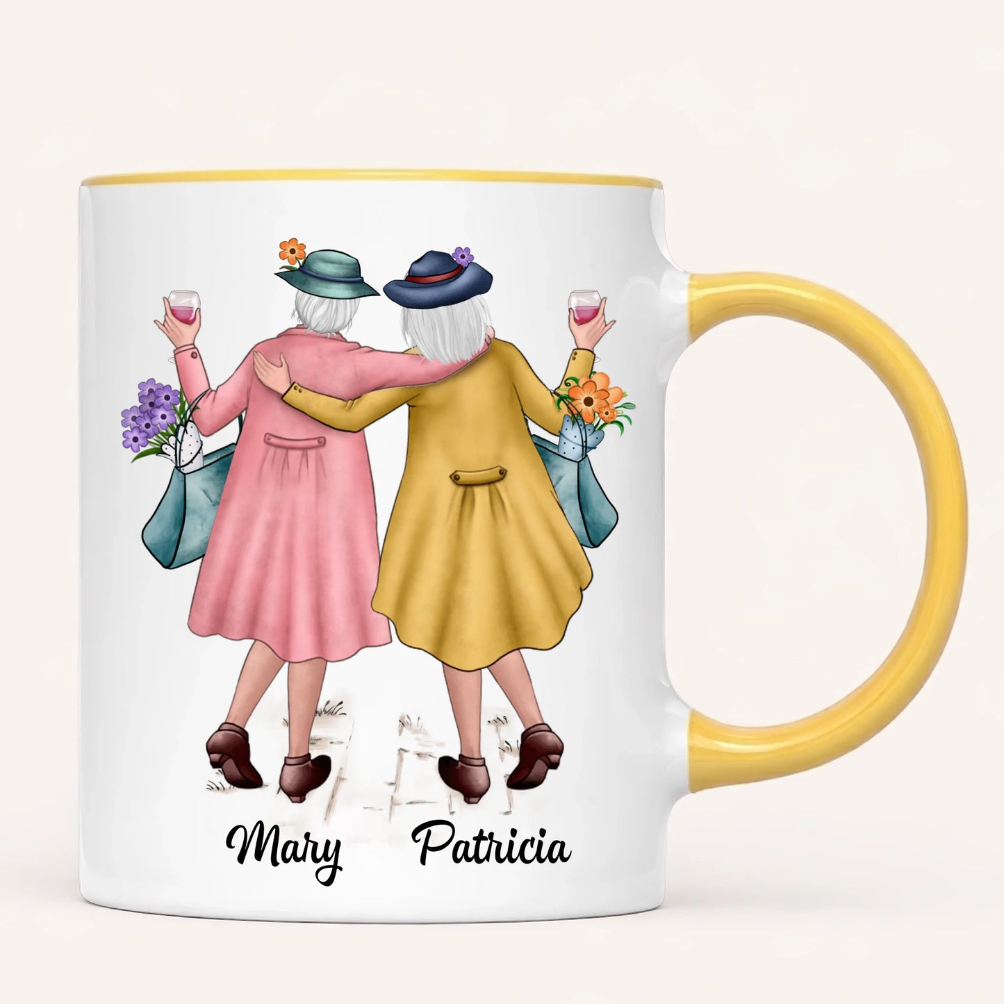Personalised Friends Mug | Old & Senile