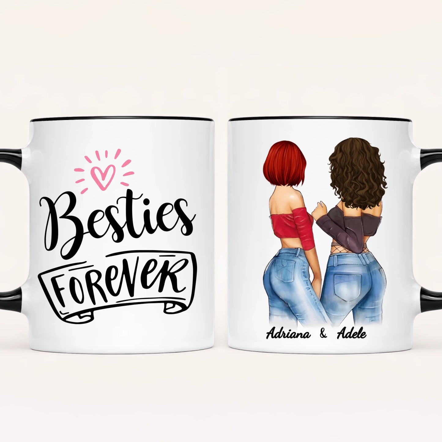Personalised Besties Mug | Besties Forever