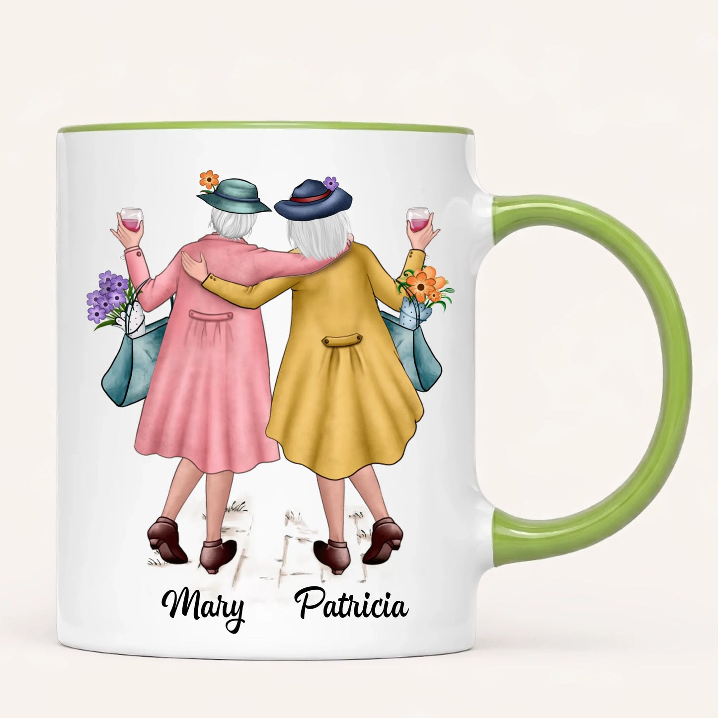 Personalised Friends Mug | Old & Senile