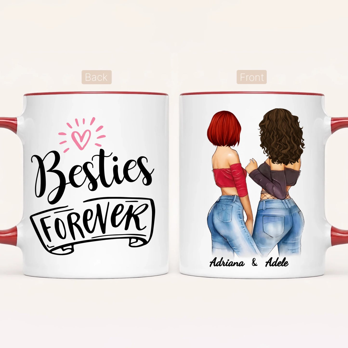 Personalised Besties Mug | Besties Forever