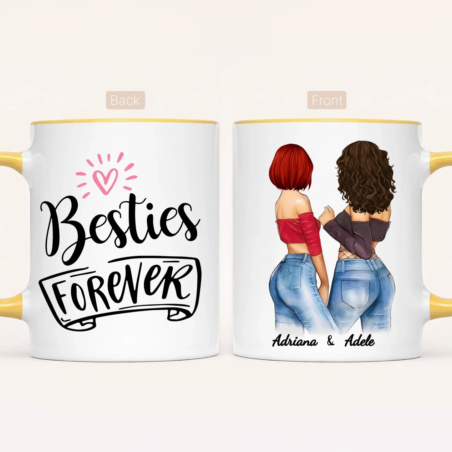 Personalised Besties Mug | Besties Forever