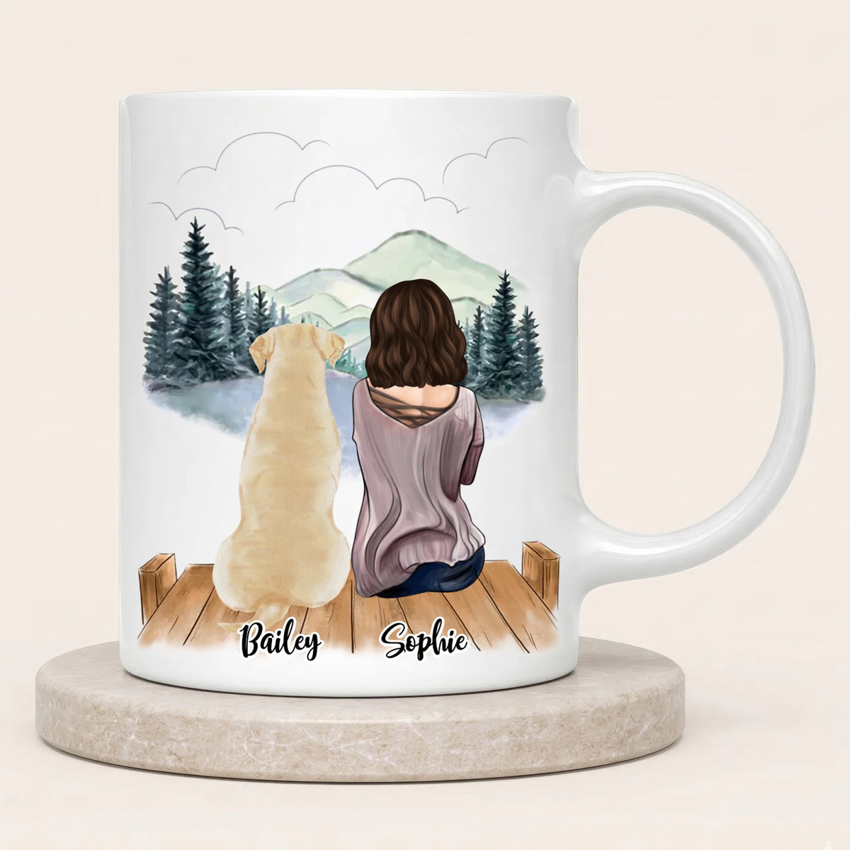 Personalised Dog Mum Mug | Life Is Better With a Dog