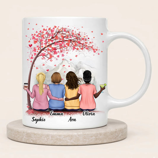 Personalised Best Friends Mug | This Is Us | Up to 6