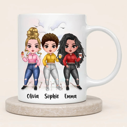 Personalised Best Friends Mug | Up to 7