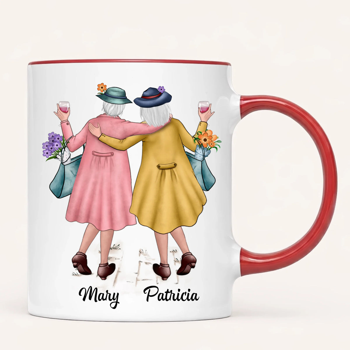 Personalised Friends Mug | Old & Senile