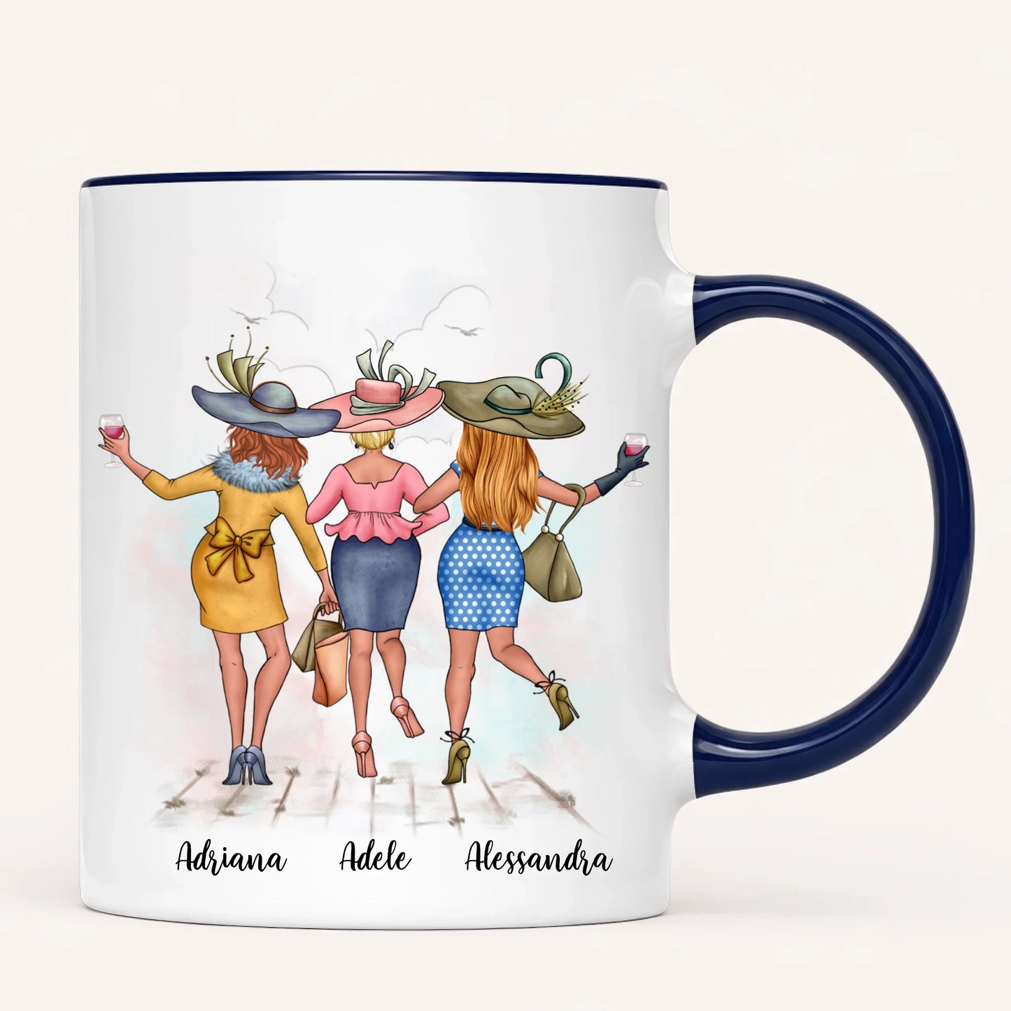 Personalised Besties Mug | Friends for Life