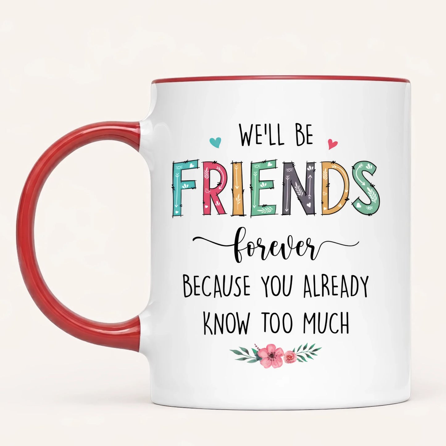 Personalised Best Friends Mug | Up to 7
