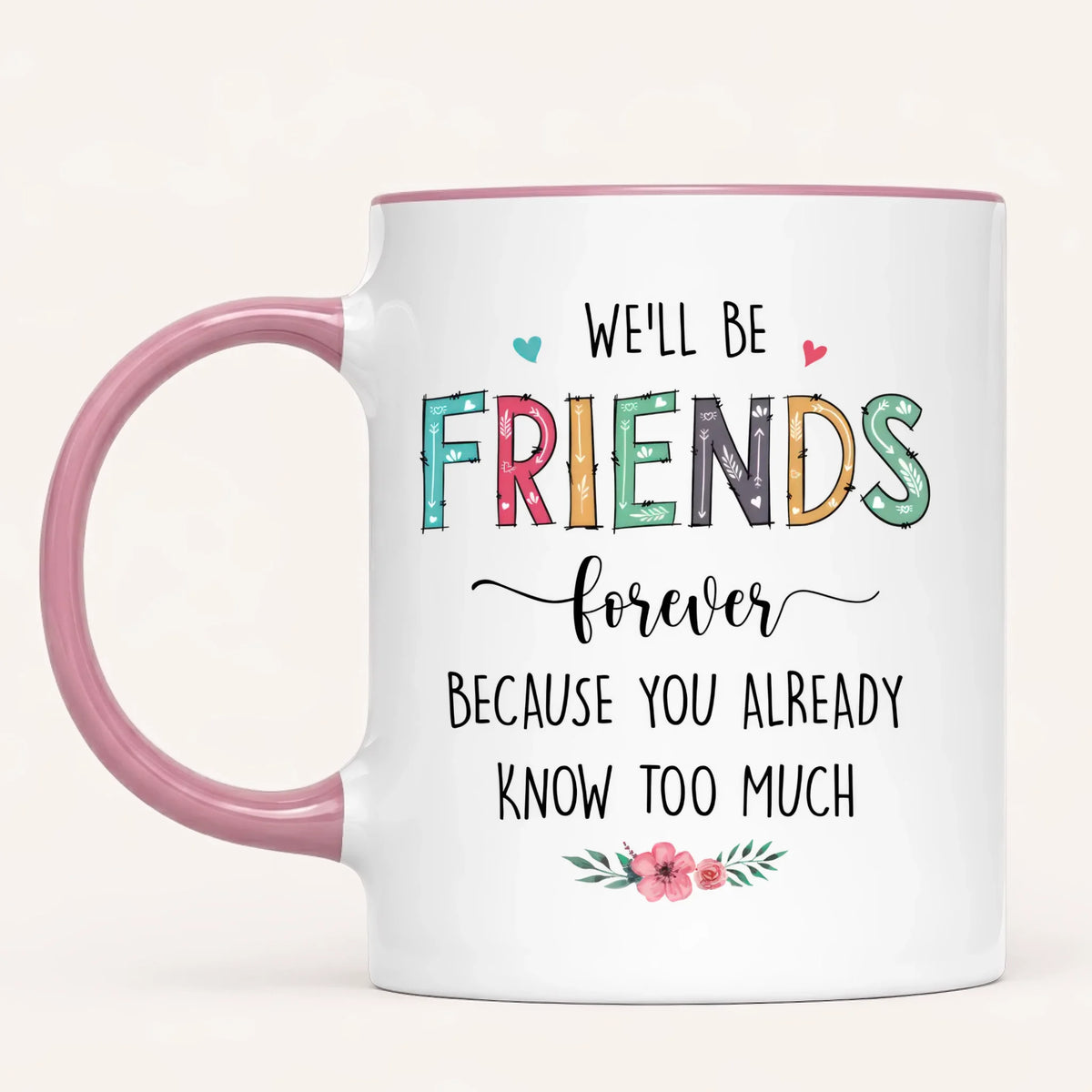 Personalised Best Friends Mug | Up to 7