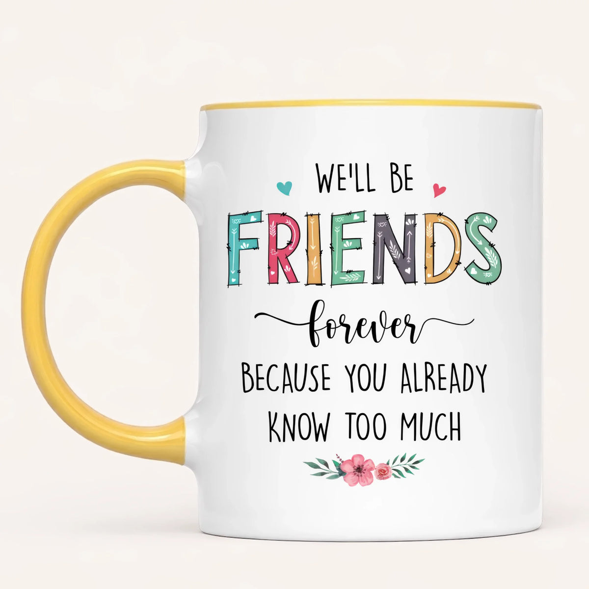 Personalised Best Friends Mug | Up to 7