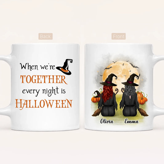 Personalised Witches Mug | Every Night is Halloween