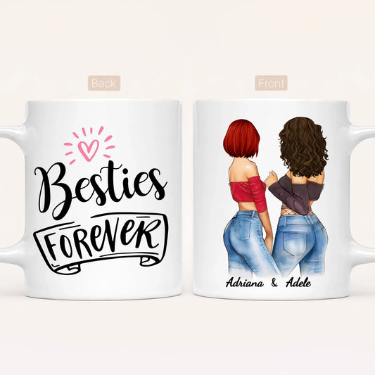 Personalised Besties Mug | Besties Forever