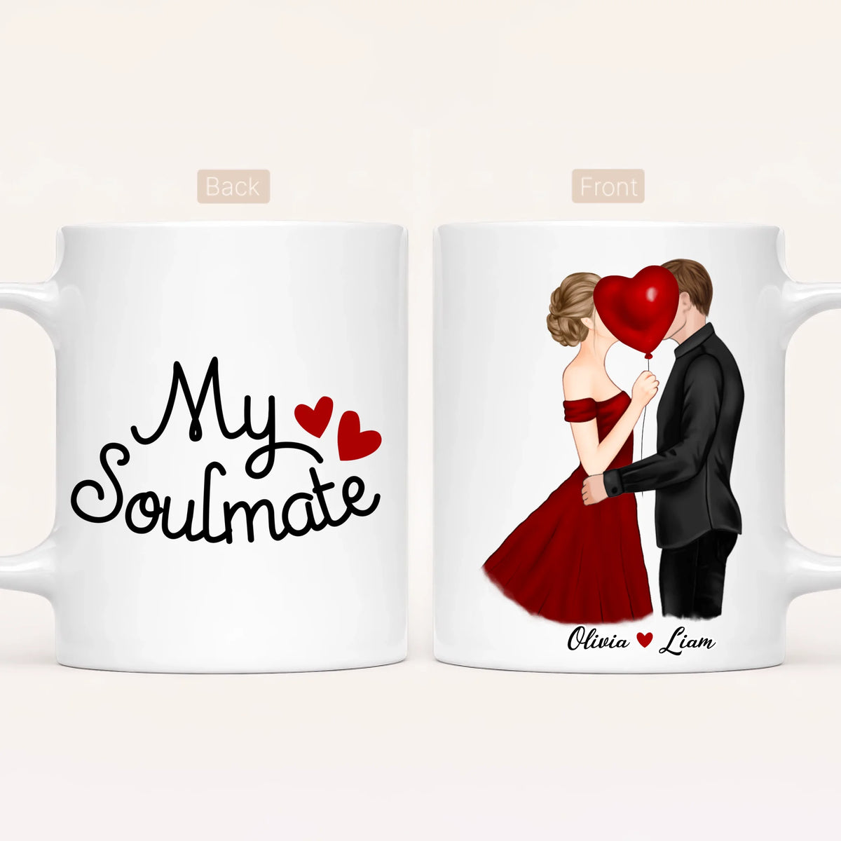 Personalised Couple Mug | My Soulmate