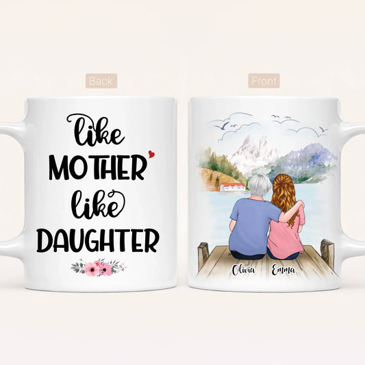 Personalised Mum Mug | Like Mother, Like Daughter