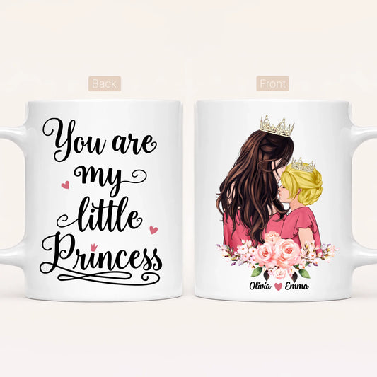 Personalised Mum Mug | Queen & Princess