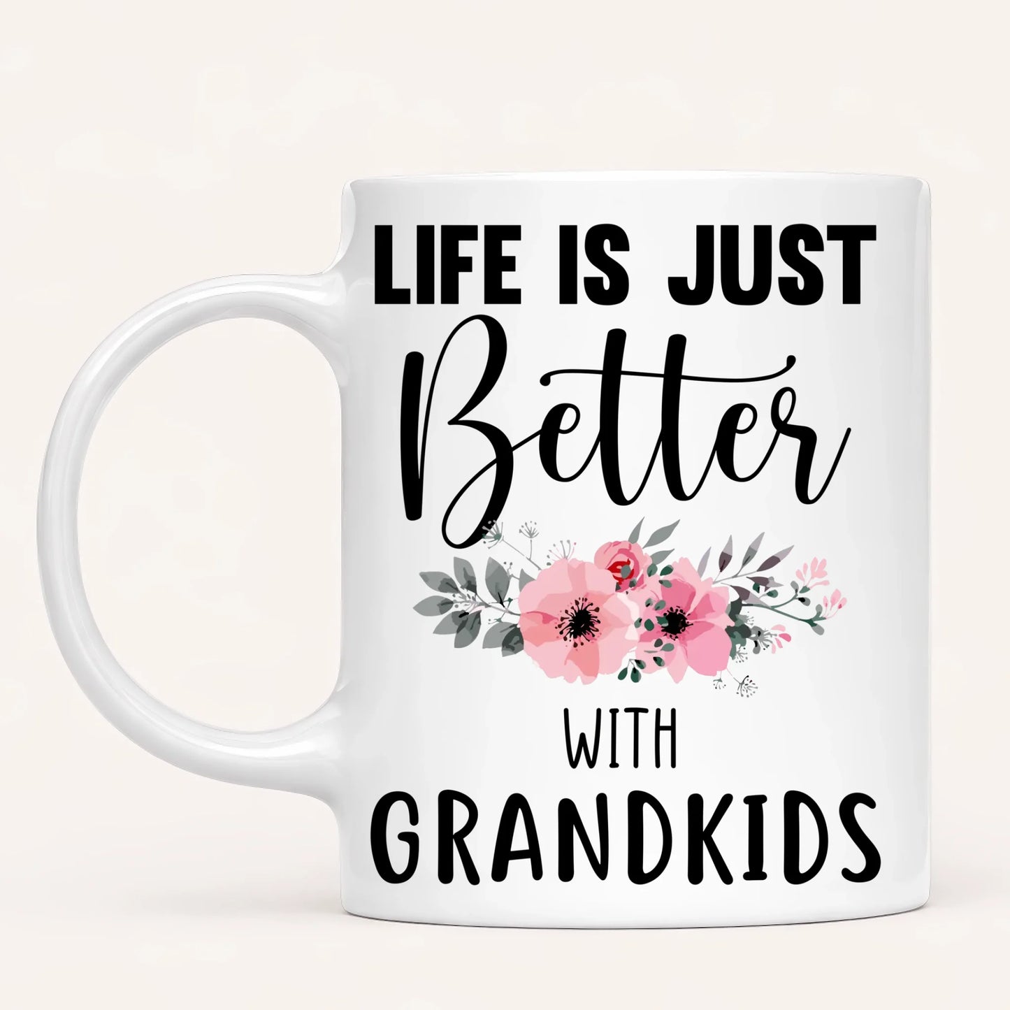 Personalised Grandma Mug | Better with Grandkids
