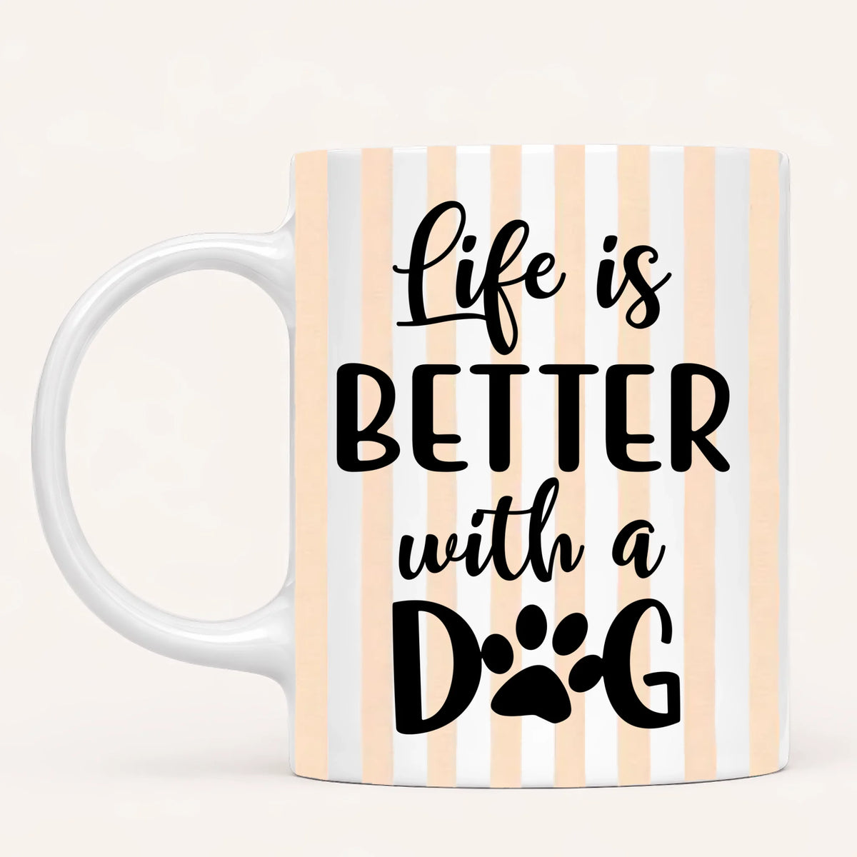 Personalised Dog Portrait Mug | Photo to Watercolour