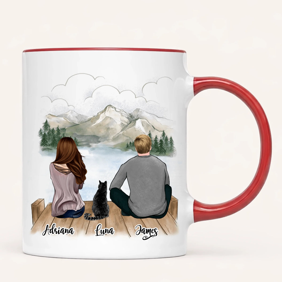 Personalised Cat Mug | Life Is Better with a cat